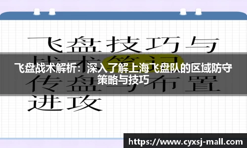 飞盘战术解析：深入了解上海飞盘队的区域防守策略与技巧